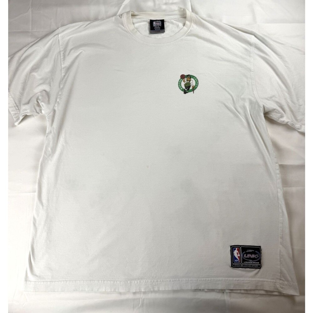 Vintage UNK Boston Celtics Shirt Mens XL Green NBA Basketball Graphic Tee Y2K